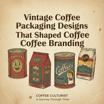 Vintage Coffee Packaging Designs That Shaped Coffee Branding