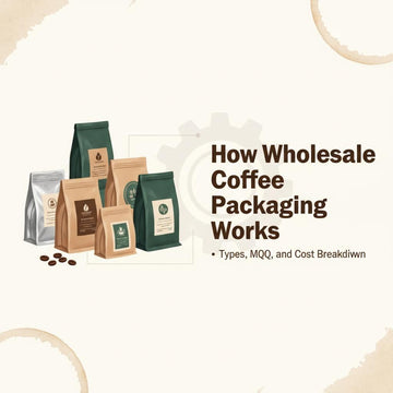 How Wholesale Coffee Packaging Works: Types, MOQ, and Cost Breakdown